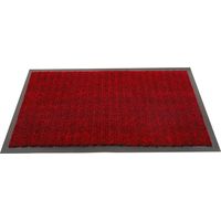 Tapis d'entrée intérieur antidérapant ALCAZAR 40x60cm Rouge