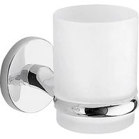 GEDY Vermont pro bicchiere porta spazzolini cromato in vetro a parete codice prod: 000042101300000