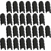 30pcs 32mm Greenhouse Clips, Pipe Clamps for Securing Covers in Garden Greenhouses, Films, Plants