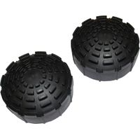Telesteps – Embouts en caoutchouc pour pied d'échelle téléscopique TEL951300 – Antidérapants – Compatibles avec séries ECO LINE – Augmente confort et sécurité