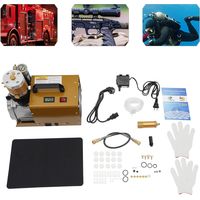 Compresseur PCP 300 bar Compresseur d'air haute pression Pompe électrique 220V pour 0-6.8L paintball et bouteilles de plongée/compresseur d'air Plongée