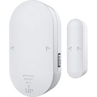 Alarma de puerta de 130 dB con 5 modos de seguridad: potente alarma sonora, sensor de proximidad para el hogar, pilas incluidas.