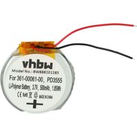 vhbw Batterie compatible avec Garmin Tactix Charlie, Tactix Delta smartwatch montre connectée bracelet fitness (500mAh, 3,7V, Li-polymère) + outils