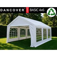 Marquee Basic 4x6 m PE 500, White - Dancover