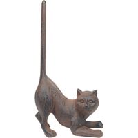 Signes Grimalt Figure di figura animale Supporto porte gatti grigio 6x13x24cm 9191