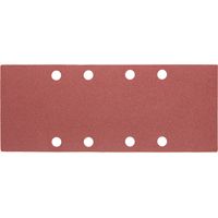 Papel de lija de 93 x 230 mm, K120, 5 unidades, con agujeros