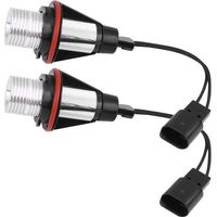 Ej.Life ampoule angel eyes e60,Tbest Angel Eyes E39, Ampoule Angel Eyes E61,Veilleuse Led E60,Ampoule Led Angel Eye Ampoule,2Pcs Car Bright 6000K 5W Angel Eyes Ampoule Led Light Lamp Remplacement Repl