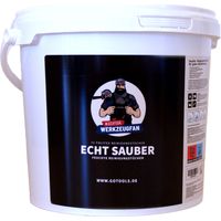 Echter Werkzeugfan Feuchte Polytex Reinigungstücher "ECHT SAUBER" im Eimer