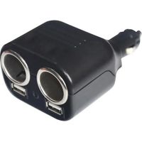 Doppelsteckdose 12 Volt + USB