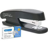 Agrafeuse - RAPESCO - ECO Sting Ray - Noir - Capacité 20 feuilles - Profondeur 53mm