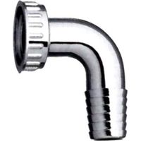 Raccord de tuyau d'évacuation courbe F 1" mm 22 Cr Siroflex