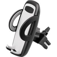 Support téléphone Voiture Auto Universel à Angle Réglable, Fixation à la Grille d’Aération pour iPhone 8 8Plus 7s 7s Plus 6 6 Plus,