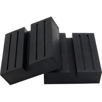 rubber jack stand rubber plate workshop floor stand for automatic adjustment hydraulic jack trestle