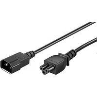 MicroConnect-Verlängerungskabel C14-C5 1 m