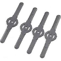 20 Pieces Lawn Mower Blades Plastic Lawn Mower Blade Cordless Mower Garden Tool Lawn Mower Mower