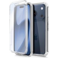 Funda COOL Silicona 3D para iPhone 17 Pro Max (Transparente Frontal + Trasera)