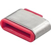 LINDY Lindy USB Typ C Port Schloss rot 10 Stück (40437)