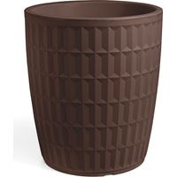 VASO ROTONDO TYLE 50CM BRONZO