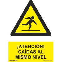 Panneau Risque Chute Sol Signalisation De Sécurité, Pvc, Durable - Nmz