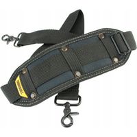 Tracolla imbottita ToughBuilt nero tessuto resistente