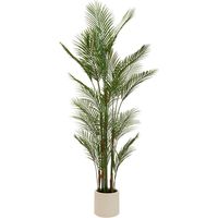 Palmera artificial Merlo 187 cm con Maceta blanca - Atmosphera créateur d'intérieur