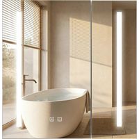 Armario Con Espejo Rea M1015-60 60X65 Led White