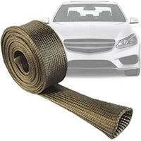Manchon thermique automobile Protection thermique automatique pour tuyau d'incendie Protecteurs de fils coupables en rouleau pour câblage de câble