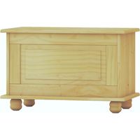 Baul , pino macizo, Moblit, serie Canet, medidas: (46x70x39) cm ( altoxanchoxfondo), sin barnizar