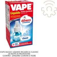 Recharge Vape Magic Classic contre les moustiques tigres communs Protection 60 nuits