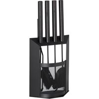 Fire stand in 5 parts with holder