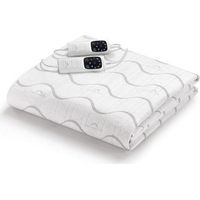 Dreamland Blissful Night surmatelas chauffant blanc 150x137 cm