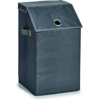 Zeller Cesto de ropa moderno antracita 80 litros