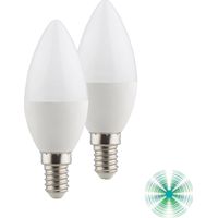 BIPACK LAMPADINA LED C37 E14 4000K 5W 430LM