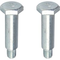 Cyclingcolors – Lot de 2 vis épaulées pour roue tondeuse – Filetage 3/8 UNC – Longueur totale 66,7mm – Pour montage sur tracteur remorque