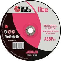25,00000000000000000000 x DISQUE ABRASIF POUR COUPE DE FER ABRABETA