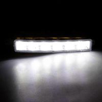 6-LED-Tagfahrlicht (6000K), klar, Teilenummer 9677409380, passend für Citroën C1 (2006–2017) und C3 (20).