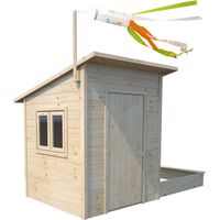 Cabane en bois avec bac à sable intégré PALM SPRINGS