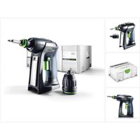 Trapano avvitatore a batteria Festool C 18 Li-Basic 18V 45Nm solo in systainer ( 574737 ) - senza batteria, senza caricabatterie