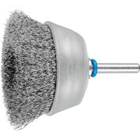 PFERD TOOLS Topfbürste ungezopft TBU Ø70mm Schaft-Ø6 mm Edelstahl-Draht-Ø0,20 10 Stk