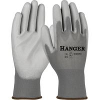 Guantes de trabajo H Dex T 10 recubiertos de poliuretano en 12 pares HANGER 300009