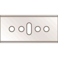 Cuchilla Industrial Num. 45 Longitud 39 Mm Ancho 18,4 Mm Gro