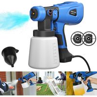 Profi Farbsprühsystem Set 1000ml Elektrische Farbspritzpistole Für Renovieren