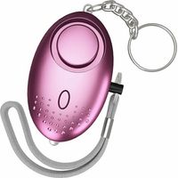 Ensoleille – Alarme personnelle anti-agression 150dB – Alarme de poche avec lumière LED – Alerte jusqu'à 100 mètres – Pour femmes et enfants