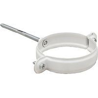 Collier de serrage en aluminium avec vis pour tube 80mm