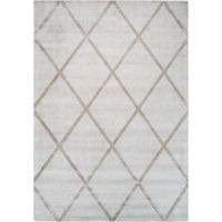Tapis fait main luxe 210 ivory taupe - 200 x 290 cm