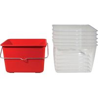 Seau plastique 8 litres + 5 recharges - L. THEARD SAS
