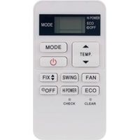 Reemplazo del control remoto adecuado para el aire acondicionado Toshiba AC RBC-ASX11E-C