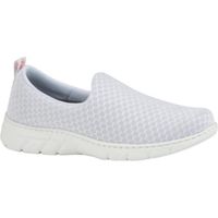 Zapatilla ergonómica sin costuras repelente a líquidos DIAN VALENCIA PLUS 37 Blanco