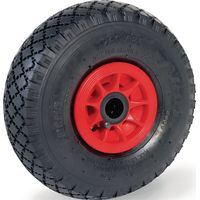 Rueda inflable 70107 D. De la rueda de 260 mm de tapa. Cargar 200 kg de rueda de repuesto