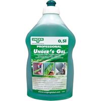 Unger Unger's Gel Detersivo Vetro e Finestre 500 ml, Concentrato (1:100)